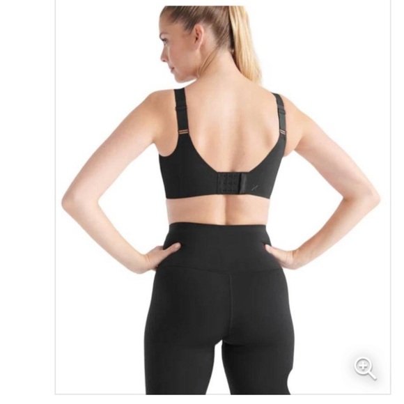 Knix Catalyst Sports Bra Black Size 6 - Picture 3 of 15